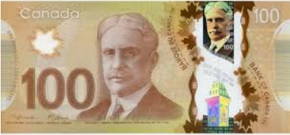 Cédula de 100 dólares canadenses