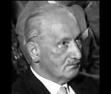 Martin Heidegger: importante filósofo da Fenomenologia.