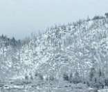 Neve: comum nas áreas montanhosas de SC e RS durante o inverno