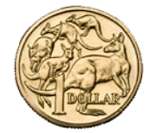 Moeda de 1 dólar australiano