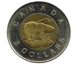 Moeda de 2 dólares canadenses