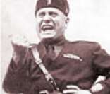 Benito Mussolini: líder fascista italiano