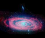 Galáxia de Andrômeda: cerca de 1 bilhão de estrelas