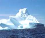 Iceberg: uma das causas do derretimento das calotas polares