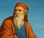 Empédocles: conhecido pela teoria dos 4 elementos.