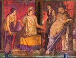 Pintura romana antiga: realismo, perspectiva e monumentalidade.