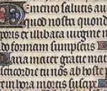 Texto medieval escrito em latim