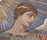 Minerva: deusa da sabedoria e da guerra na mitologia romana.