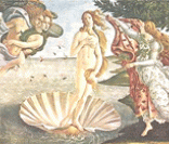 O nascimento de Vênus de Sandro Botticelli
