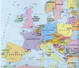 Mapa da Europa