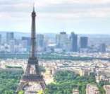 Paris: capital da França, com a Torre Eiffel no destaque