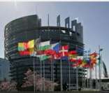 Sede do Parlamento Europeu em Estrasburgo na França