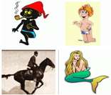 Folclore brasileiro: grande quantidade de lendas e personagens