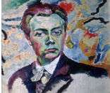 Robert Delaunay: pintor do cubismo francês (autorretrato)
