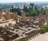 Ruínas da antiga cidade de Cartago