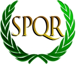 Símbolo do Senado Romano (Senatus Populusque Romanus)
