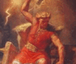 Thor: deus do trovão e o mais forte de todos os deuses na mitologia nórdica