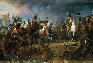 Pintura da Batalha de Austerlitz