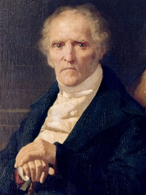 Retrato pintado do sociólogo Charles Fourier