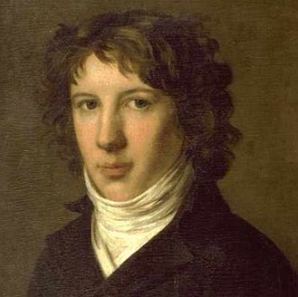 Retrato pintado de Louis Antoine de Saint-Just