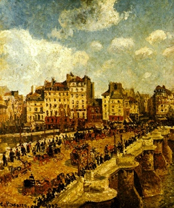 Obra A Ponte Nova de Camille Pissarro