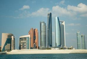 Vista da cidade de Abu Dhabi