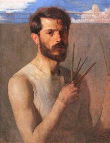 Autorretrato de Eliseu Visconti Autorretrato de Eliseu Visconti