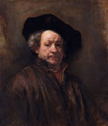 Autorretrato de Rembrandt Autorretrato de Rembrandt