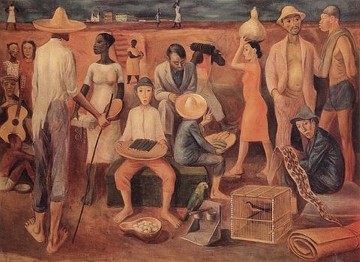 Bahia, de Carybé Bahia, pintura de Carybé