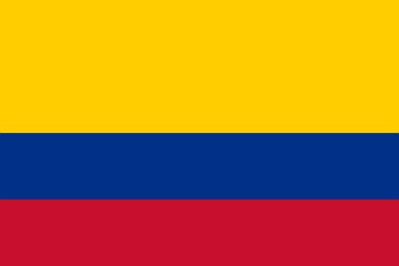 Bandeira nacional da Colômbia