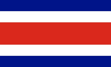 Bandeira da Costa Rica Bandeira da Costa Rica