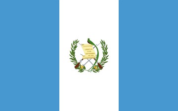 Bandeira nacional da Guatemala