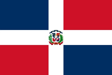 Bandeira nacional da República Dominicana Bandeira nacional da República Dominicana