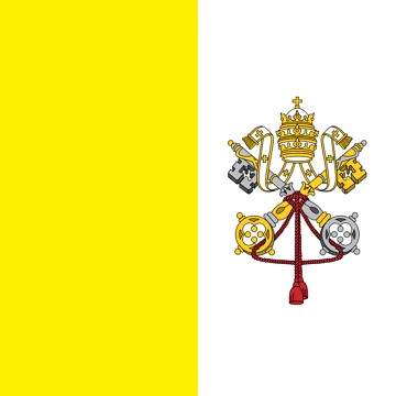 Bandeira oficial do Estado da Cidade do Vaticano Bandeira oficial do Estado da Cidade do Vaticano