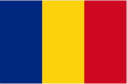 bandeira da Romênia