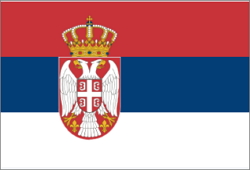 Bandeira Nacional da Sérvia