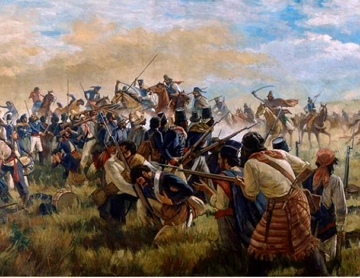 Obra A batalha dos Farrapos de Wasth Rodrigues