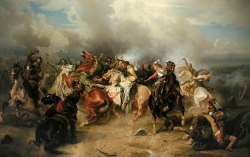 Batalha de Lutzen, 1632, dutante a Guerra dos Trinta Anos