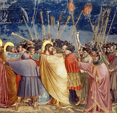 O Beijo de Judas, pintura de Giotto