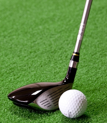 Bola e taco de golfe Bola e taco de golfe