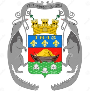 brasão de armas da Guiana Francesa brasão de armas da Guiana Francesa