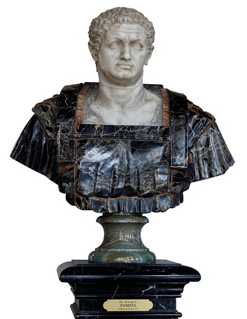Busto de Pompeu, c&ocirc;nsul na Rep&uacute;blica Romana