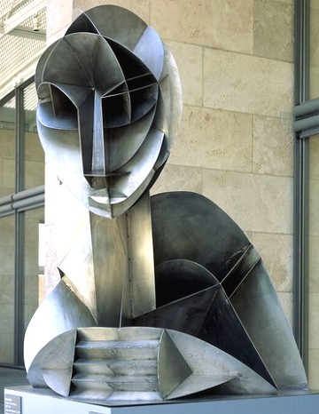 Cabeça nº 2 (1916), escultura de Naum Gabo. Cabeça nº 2 (1916), escultura de Naum Gabo.
