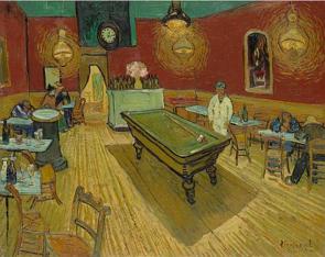 Café Noturno, pintura pós-impressionista de Van Gogh