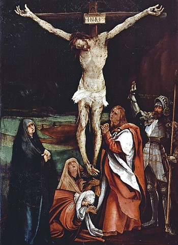 Calvário, obra de Matthias Grünewald Calvário, obra de Matthias Grünewald
