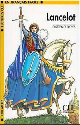 Capa de um livro mostrando um desenho de um cavaleiro com uma espada e um escudo mantado num cavalo branco