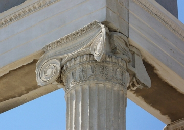 Capitel grego no estilo j&ocirc;nico