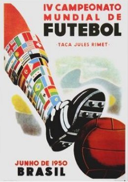 Cartaz da Copa do Mundo de Futebol de 1950