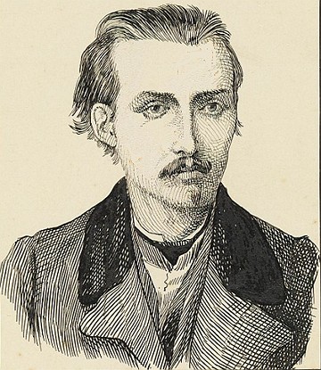 Casimiro de Abreu Retrato do poeta brasileiro Casimiro de Abreu