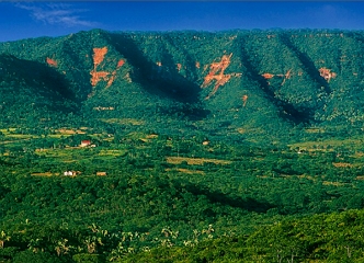 Chapada do Araripe Foto da Chapada do Araripe no Nordeste do Brasil